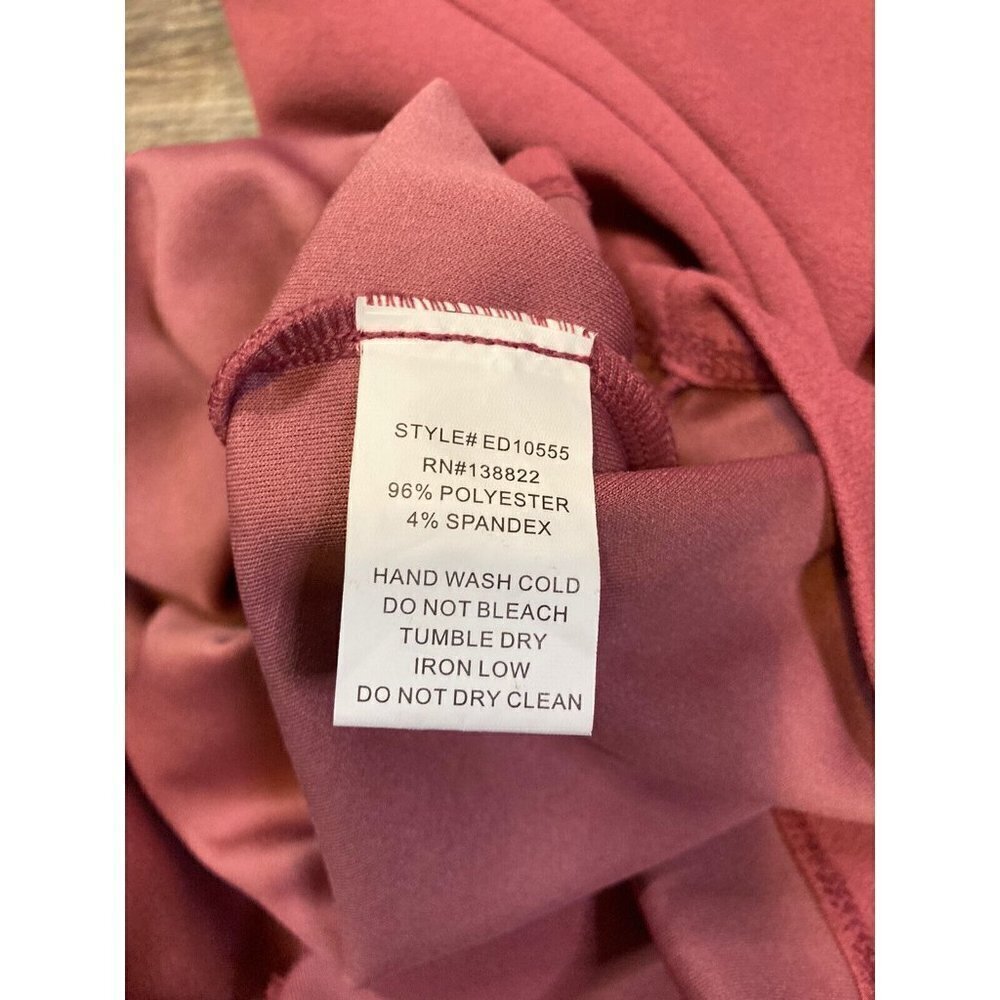 Episode Los Angeles Short Rose Pink A-Line Bell Sleeve Dress Size Small - Picture 6 of 6